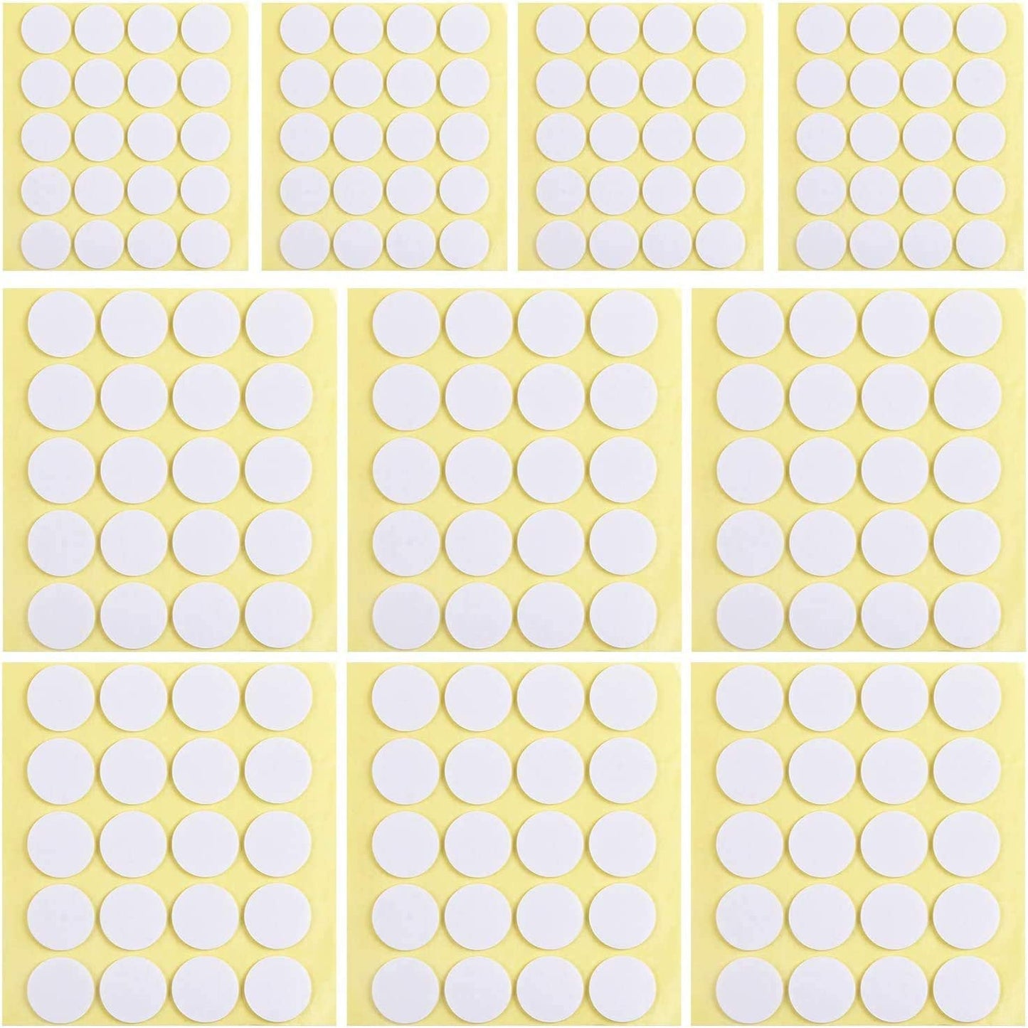 160Pcs Candle Wick Stickers, Heat Resistance Candle Making Double-Sided Stickers