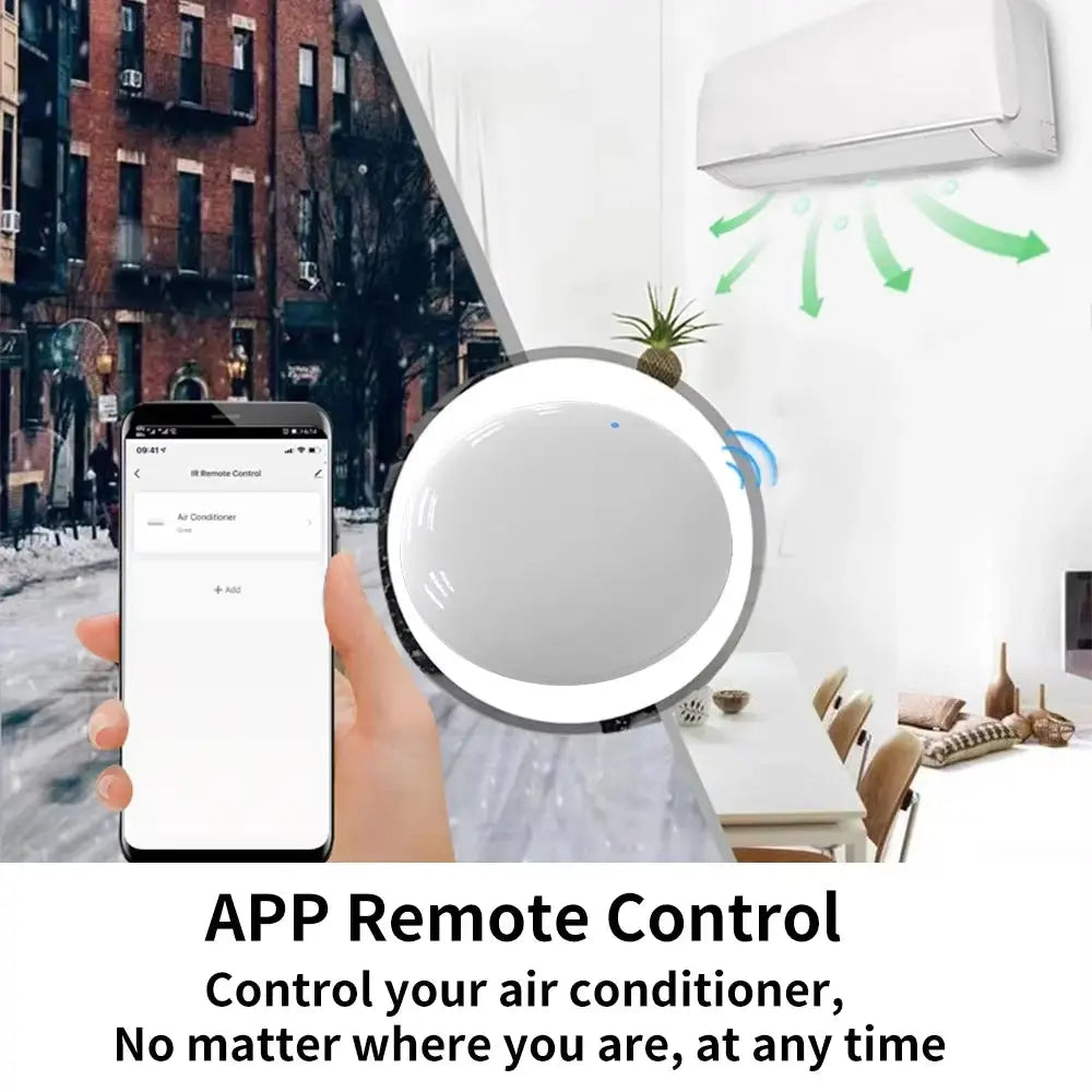 Tuya Wifi IR Remote Control Smart Universal for TV Air Conditioner Alexa Remote Control Work with Google Home Yandex Google