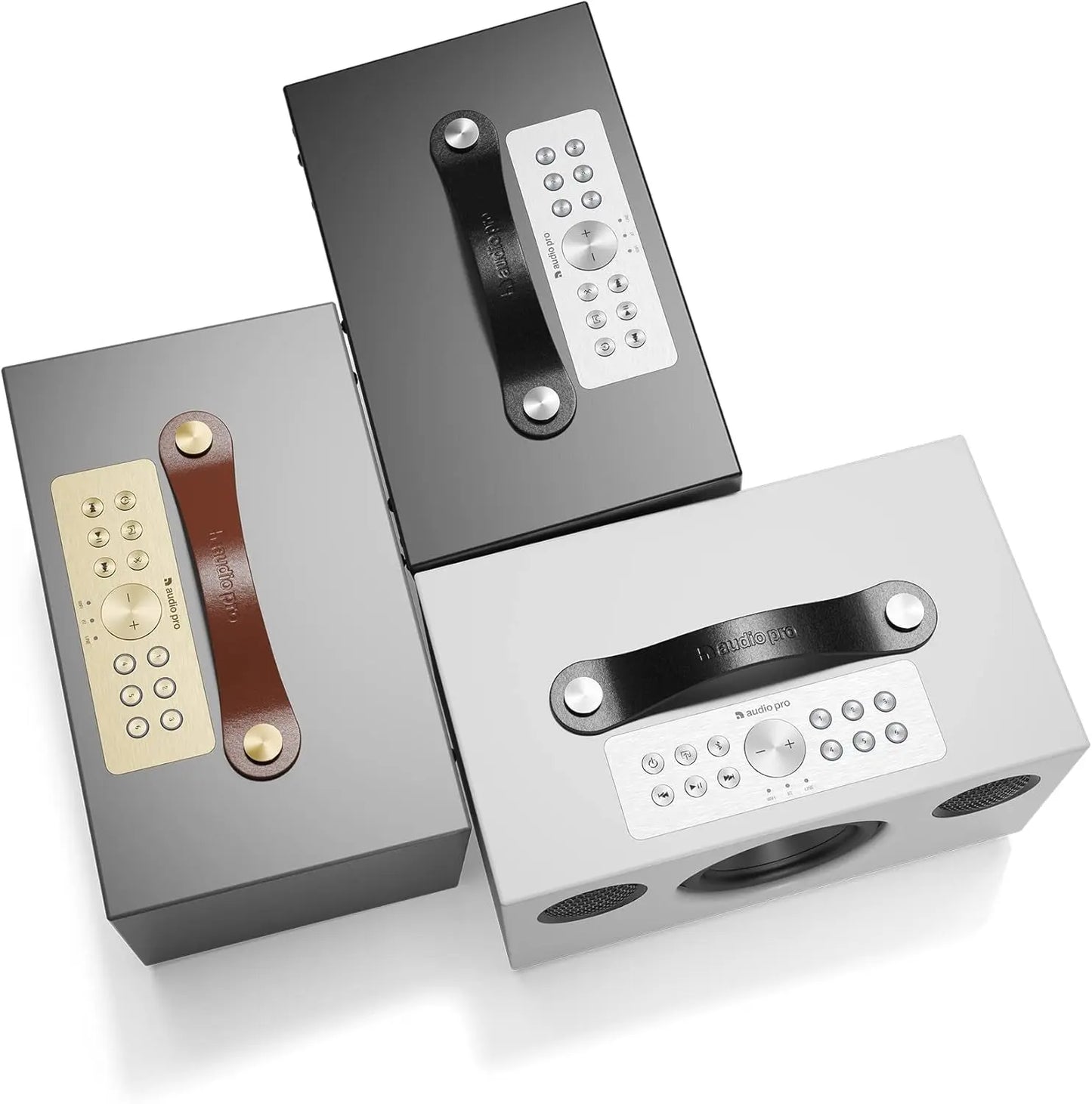 C5 MK II Wifi Speaker, Compact Hifi Stereo System, Wireless Speaker, Wifi, Airplay 2, Chromecast, Spotify Connect, Black