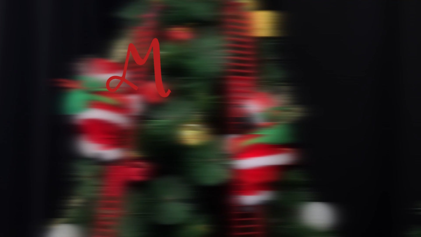 Electric Christmas Santa Claus Climbing Rope Ladder Musical Toy Xmas Gift Decor