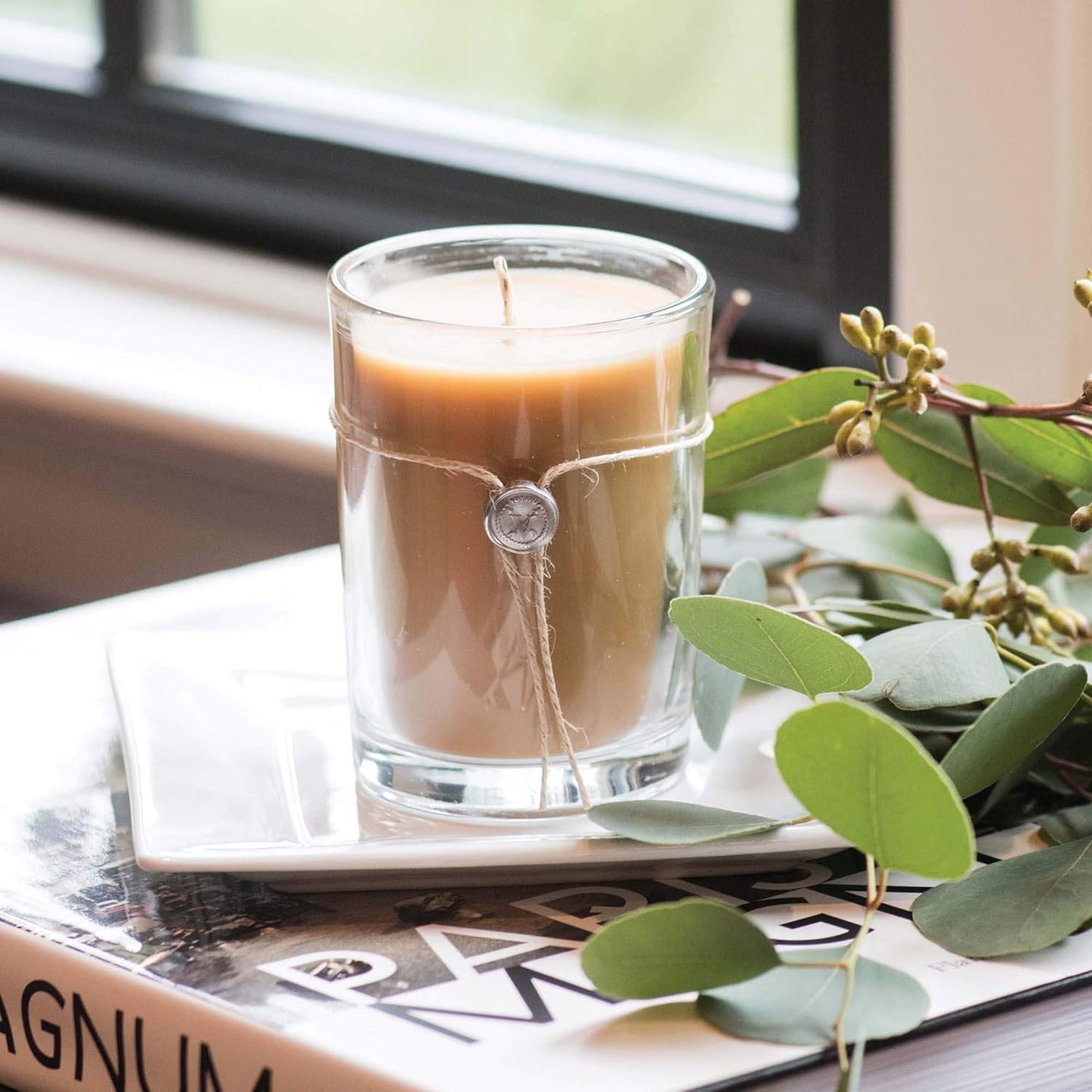 6.8Oz Aromatic Candle-Teak