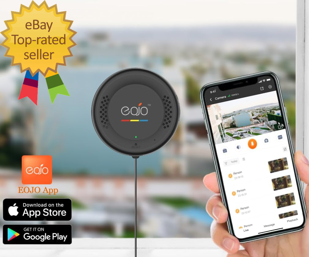 Starlight Window Camera Replaces Outdoor Cameras 2.4/5Ghz Wi-Fi