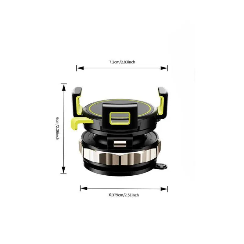 Magnetic Phone Mount, Car Phone Mount, Adjustable Phone Mount, Multi-Functional Phone Mount, Super-Strong Magnetic Mount, 360° Rotating Phone Mount (Suitable for Satellite Navigation), Touch-Sensitive, Essential Travel Accessory for Motorists. Mag Safe