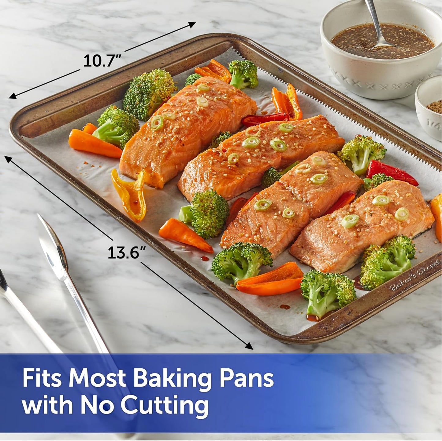 Kitchens Pop-Up Parchment Paper Sheets, 10 X 13 Inches, 30 Count