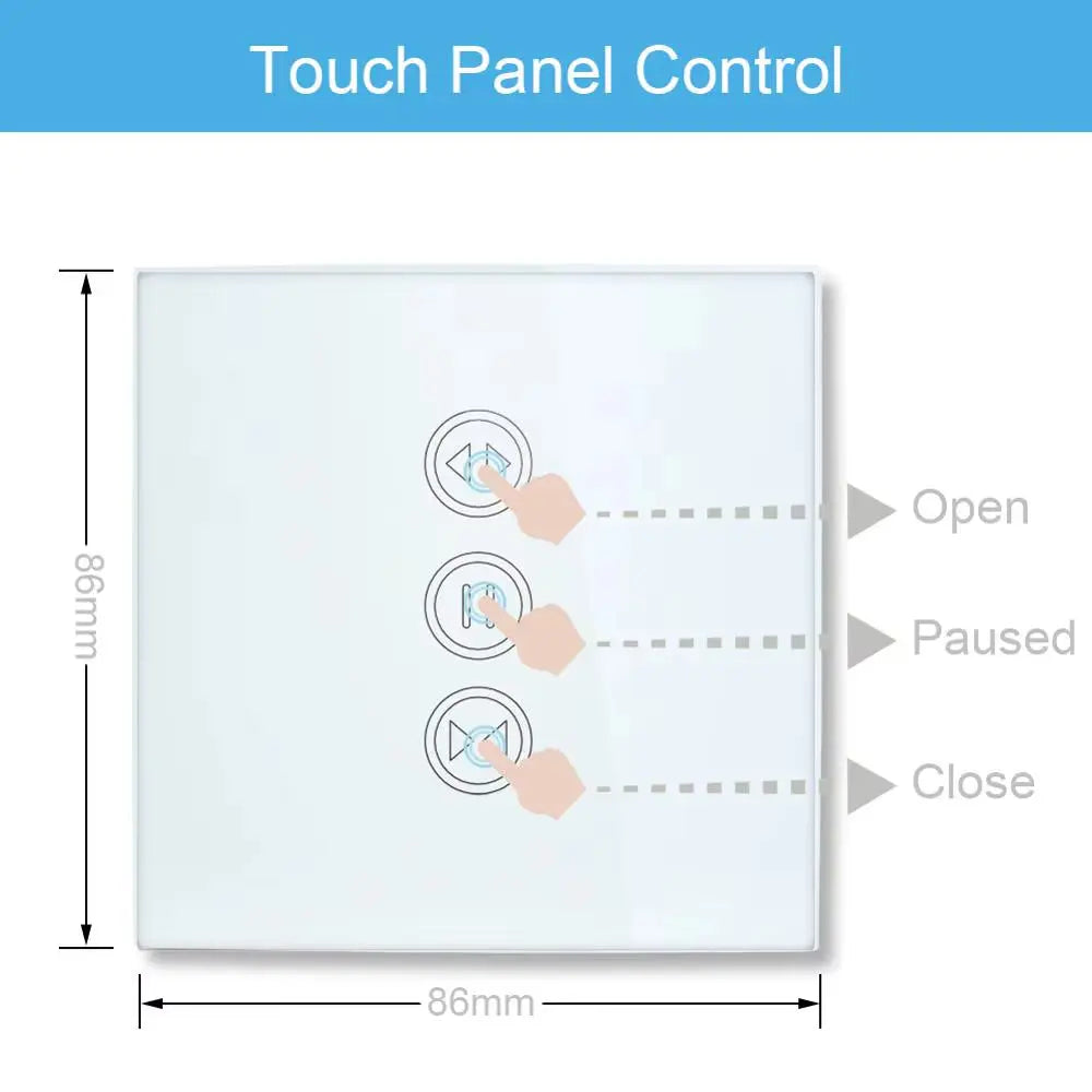 Tuya Smart Life Wifi Curtains Blinds Switch Roller Shutter Electric Motor Google Home Alexa Voice Control Connected House Engine