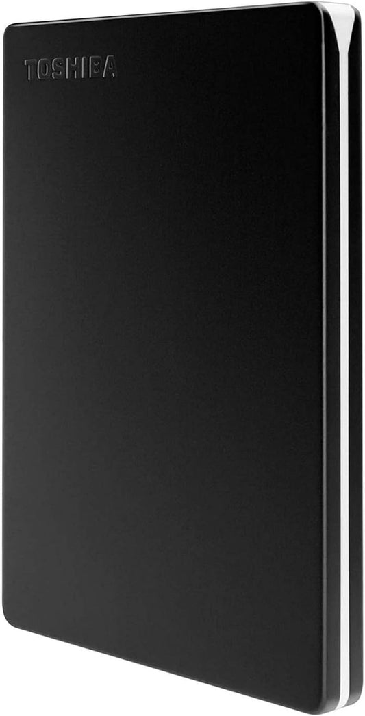 Canvio Slim 2TB Portable External Hard Drive USB 3.0, Black - HDTD320XK3EA