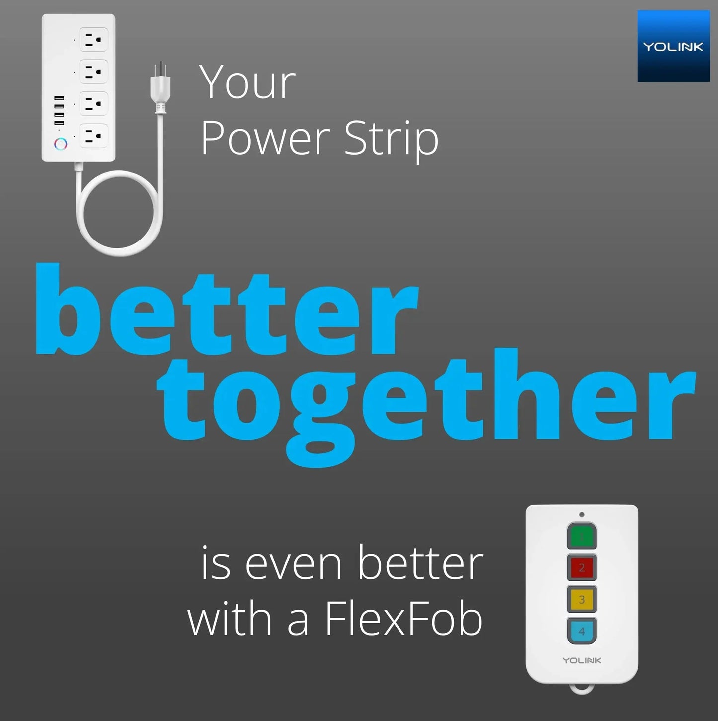 Smart Power Strip, 1/4 Mile World'S Longest Range Power Strip, App Control Switch,Surge Protector Plug 4 USB Charging Ports + 4 AC Plugs for Multi-Outlets, Requires  Hub