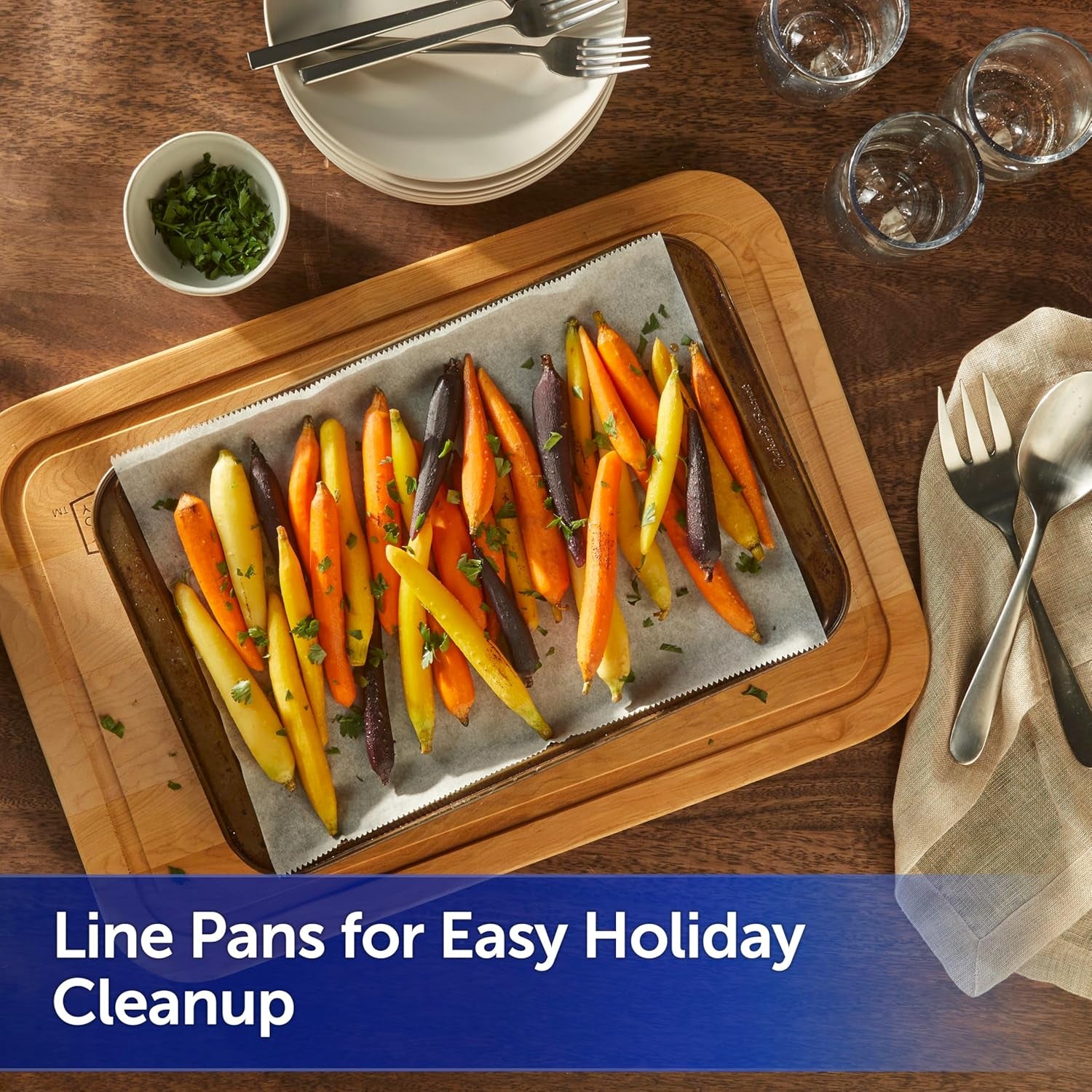 Kitchens Pop-Up Parchment Paper Sheets, 10 X 13 Inches, 30 Count