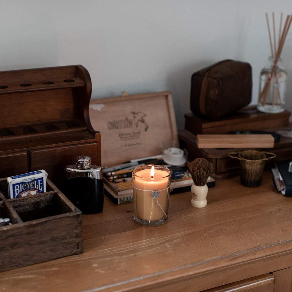 6.8Oz Aromatic Candle-Teak