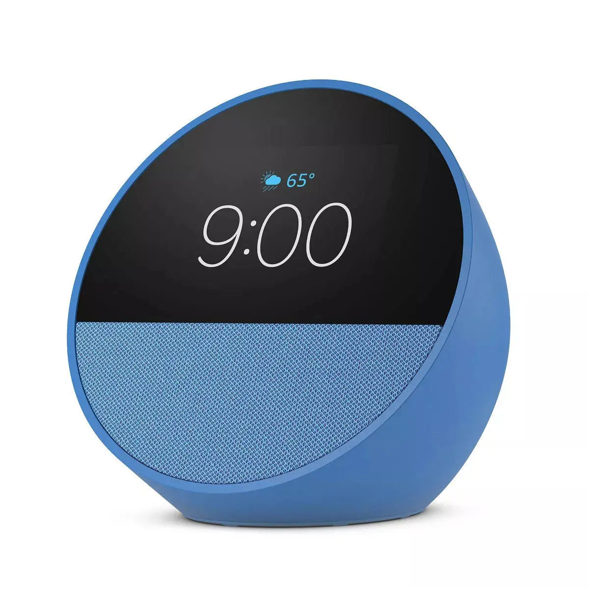 Amazon Echo Spot, Smart Alarm Clock with Vibrant Sound and Alexa (2024 Release)