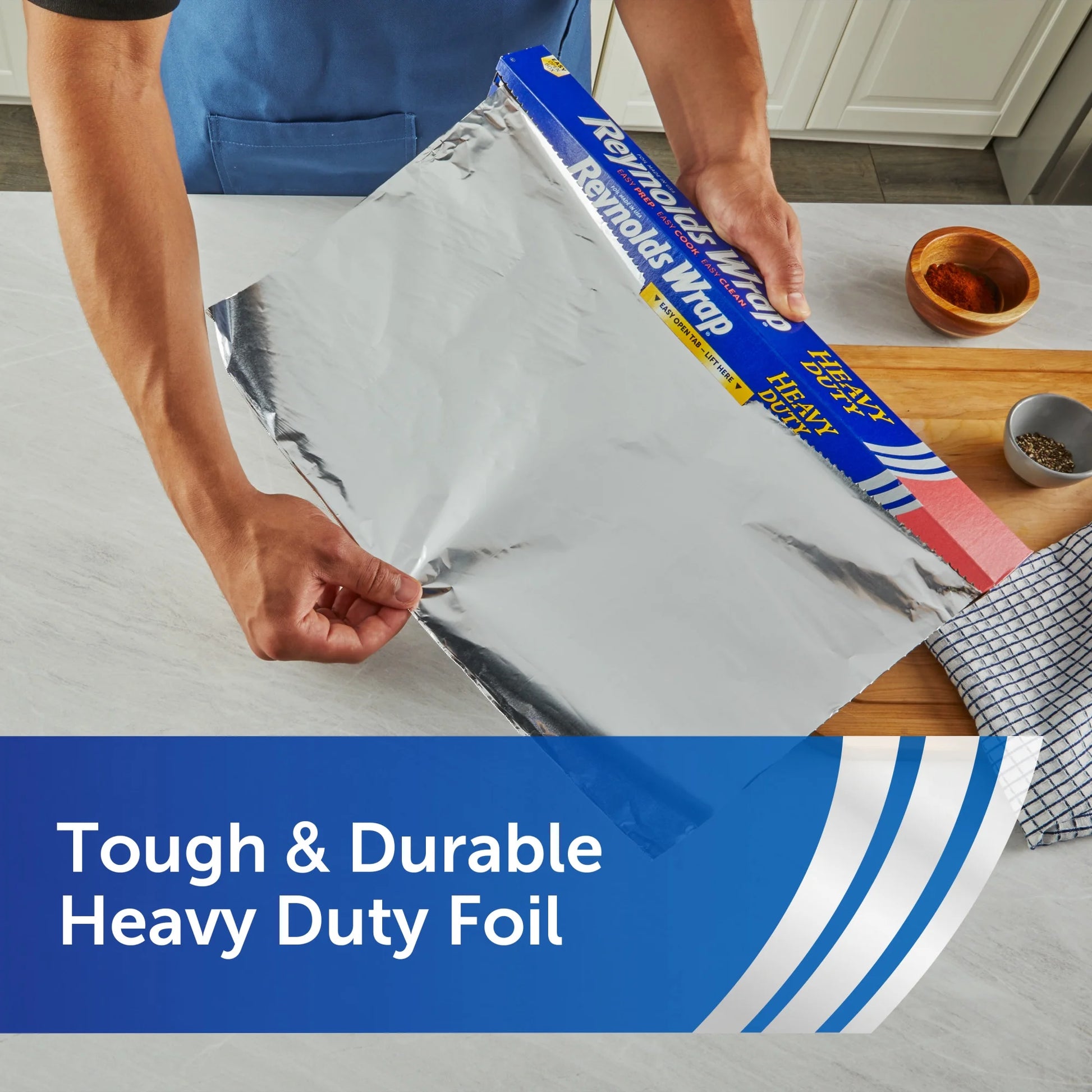 Heavy Duty Aluminum Foil, Heavy Duty Foil Roll, Extra Wide, 37.5 Sq. Ft.