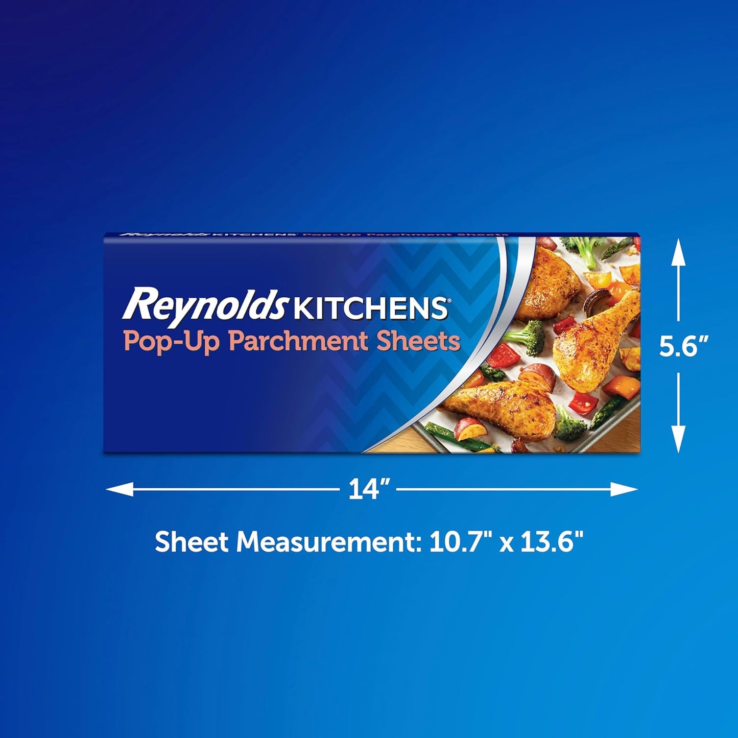 Kitchens Pop-Up Parchment Paper Sheets, 10 X 13 Inches, 30 Count